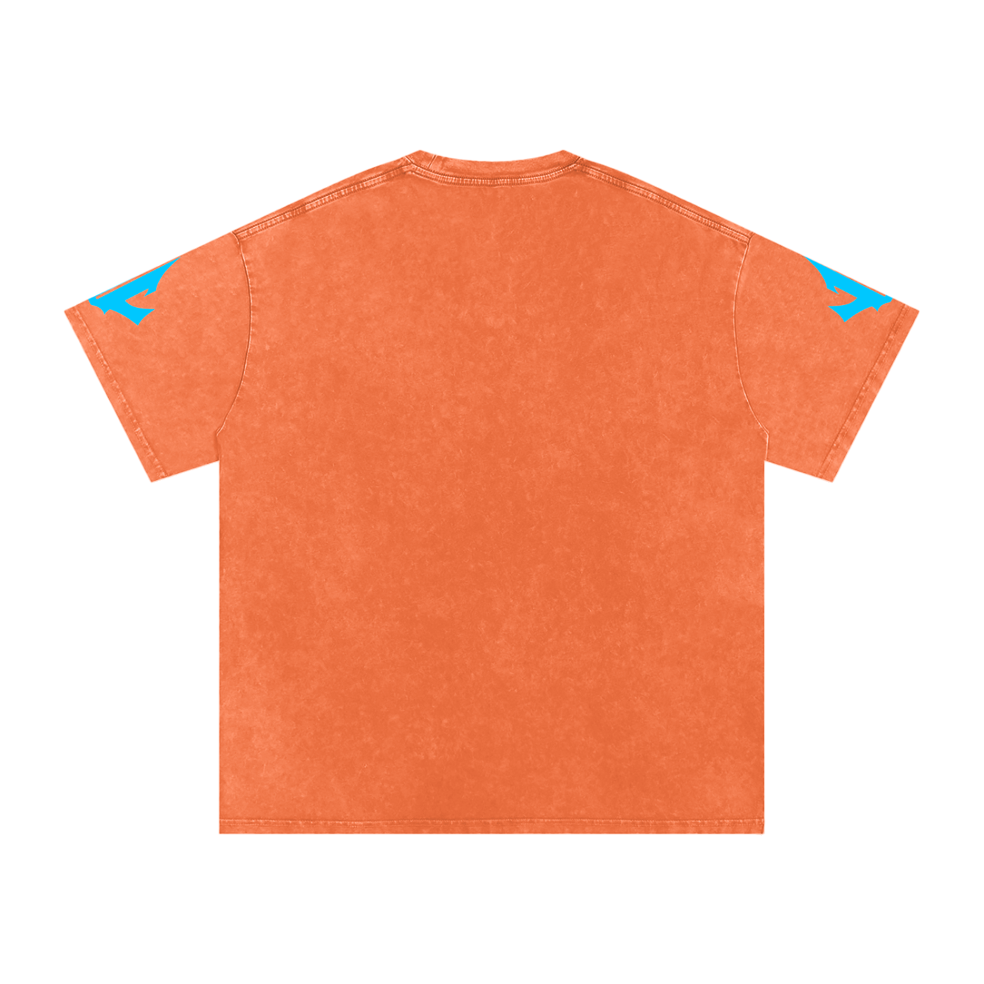 Rocket in the Sky | Snow Washed Oversized Cotton T-Shirt