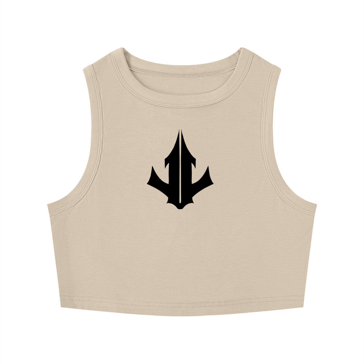 Women's Tight Crewneck Crop Tank Top