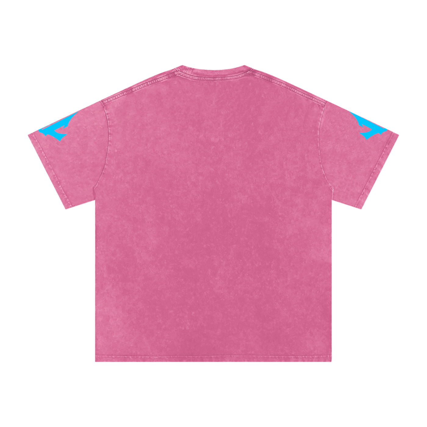 Rocket in the Sky | Snow Washed Oversized Cotton T-Shirt