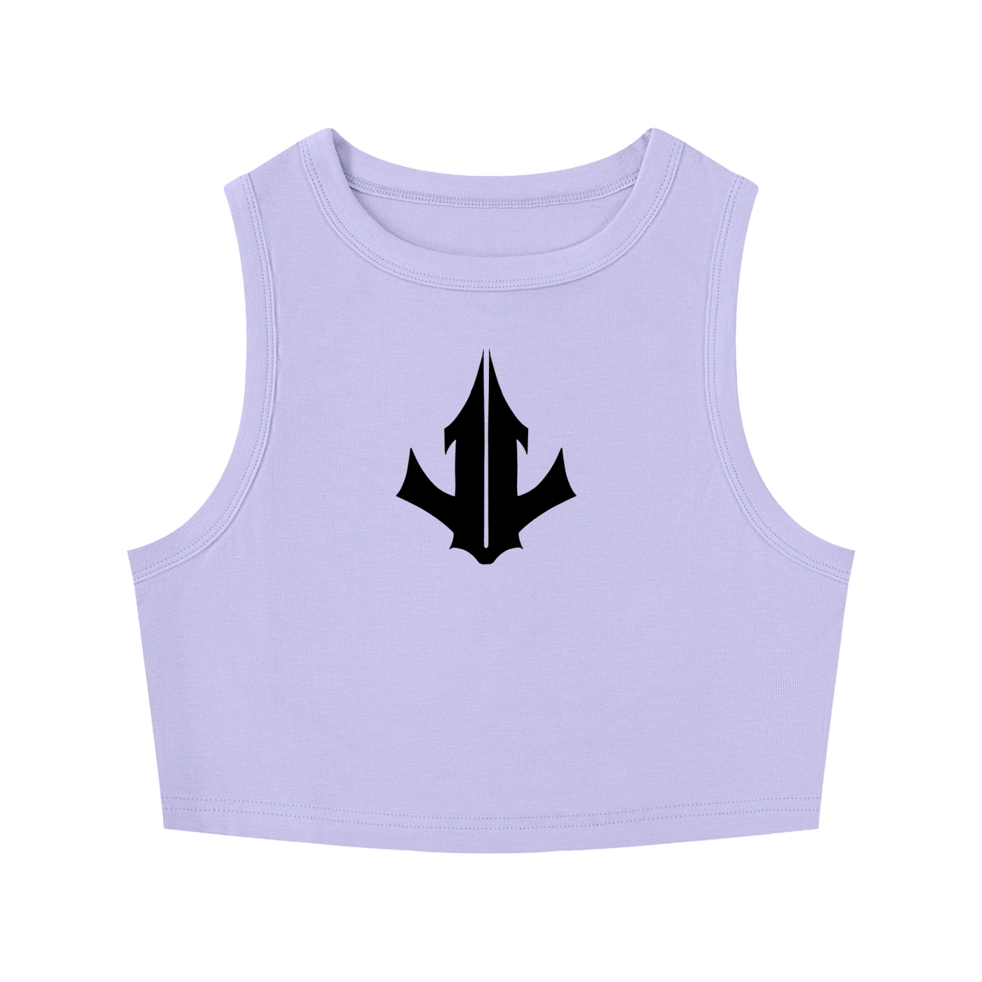 Women's Tight Crewneck Crop Tank Top