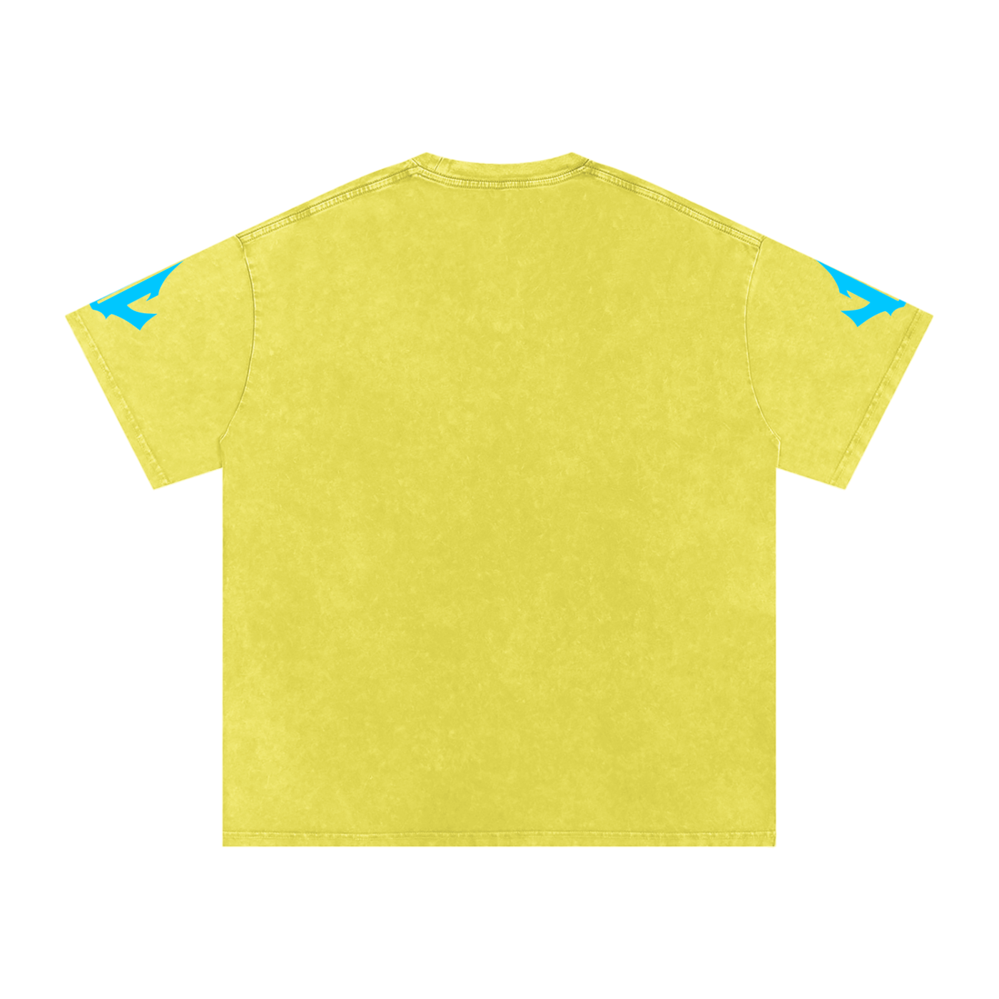 Rocket in the Sky | Snow Washed Oversized Cotton T-Shirt